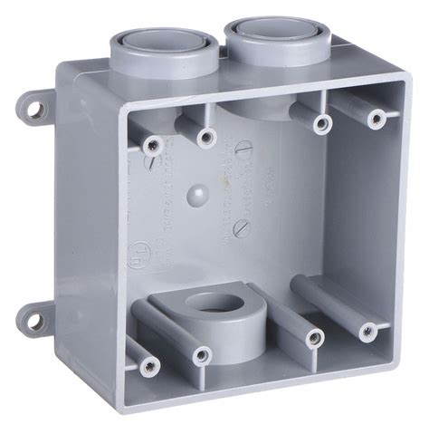 waterproof 2 gang electrical box